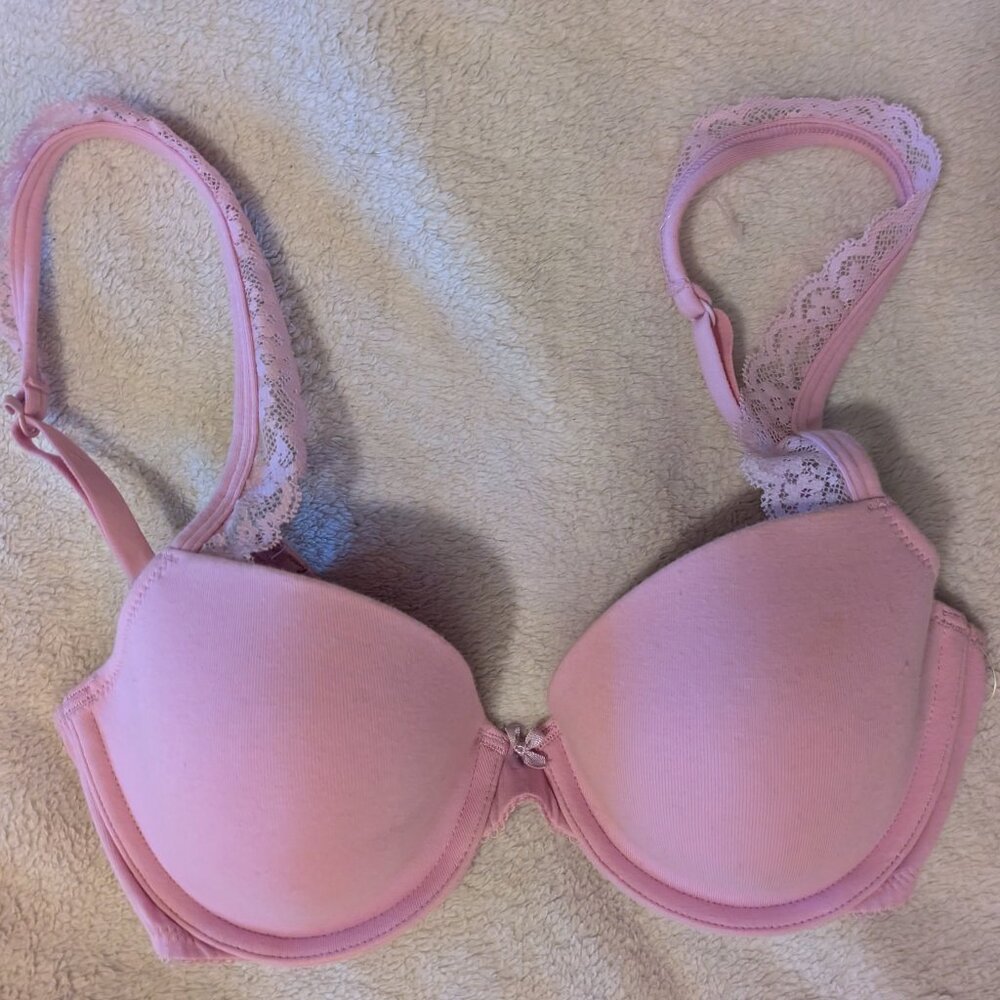 BNWoT aerie Blakely lilac lace lightly lined bra 32D